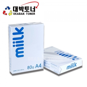 대박토너::[A4] miilk / 80g / 1Box (2500매)